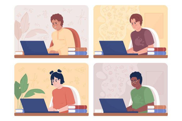 After-school Education SVG Illustrations