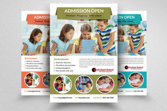 Designing Impactful Children School Education Flyers for Modern Engagement