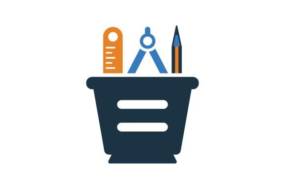 Enhancing Visual Communication with Stationary, School, Education Icon Sets
