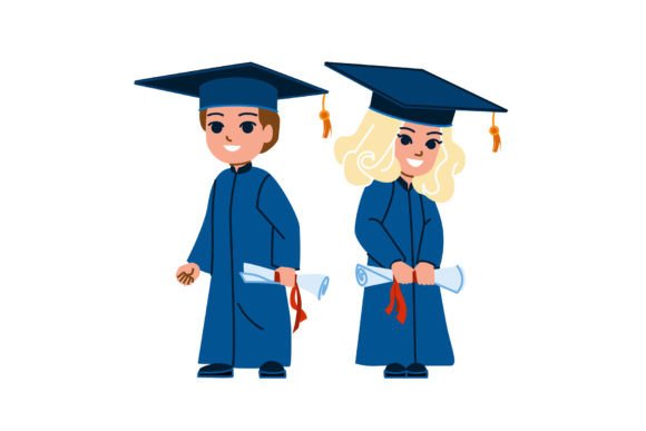 Integrating Graduation Kid Vector Assets into Professional Design Workflows