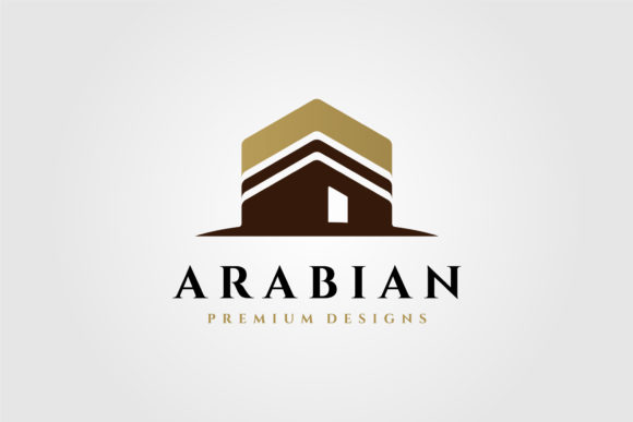 Kaaba Logo Vector: Islamic Symbol Design