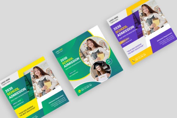 Maximizing Enrollment Through Strategic School Admission Social Media Post Design