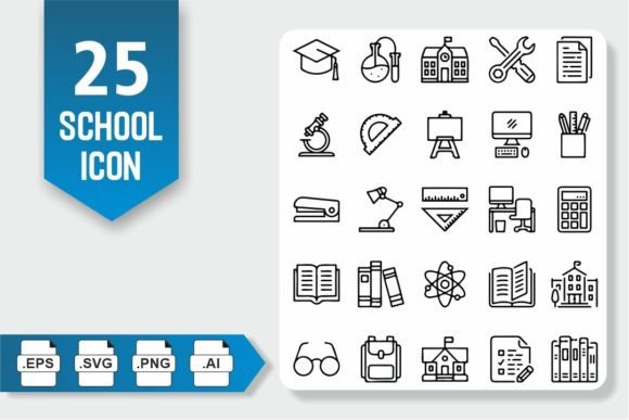 School Education Icon Set: A Practical Guide to Choosing and Using Quality Educational Graphics