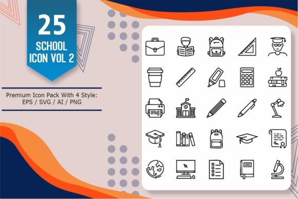 School Icon Pack Vol 2: A Practical Resource for Educational Design