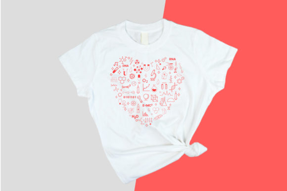 Science Love T-Shirt SVG Design Guide