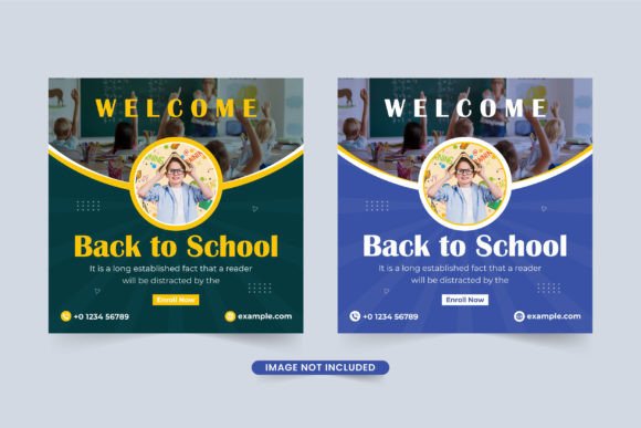 Strategic Visual Communication: Leveraging the College Admission Social Media Template for Institutional Branding