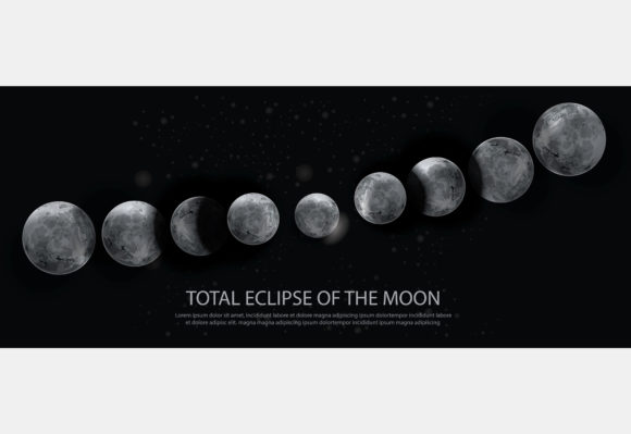 Total Eclipse of the Moon Illustration Guide